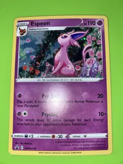 Pokemon TCG Espeon SWSH174 SWSH Promo Holo English 110 - Image 1
