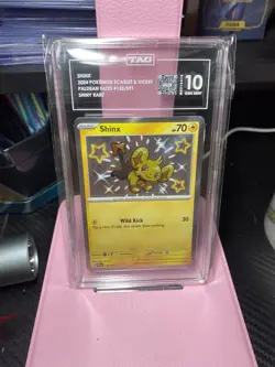 2024 Pokemon Scarlet and Violet Paldean Fates Shinx #135 TAG 10 - Image 1