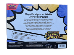 POKEMON TCG MEGA EVOLUTION ASCENDED HEROES MEGA FERALIGATOR EX BOX SEALED - NEW - Image 2