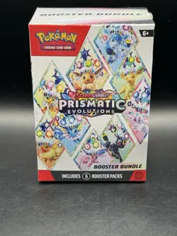 Pokemon TCG Prismatic Evolutions Booster Bundle Sealed New - Image 1