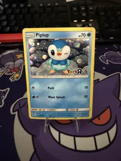 Galaxy Holo Piplup Toys R US Exclusive Promo Foil 32/156 LP Condition - Image 1
