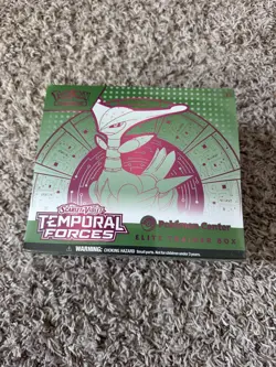 Scarlet and Violet Pokemon Center Exclusive Temporal Forces ETB Factory Sealed - Image 1
