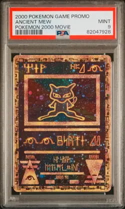 2000 POKEMON GAME MOVIE POKEMON 2000 ANCIENT MEW PSA 9 - Image 1