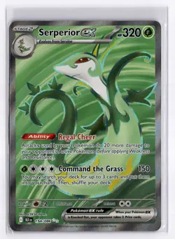 Pokemon Black Bolt Serperior ex 156/086 Ultra Rare - Image 1