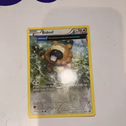 Pokemon Bidoof (Alpha) XY - Primal Clash #117/160 - Image 2