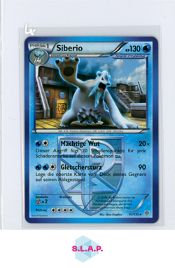 SIBERIO POKEMON 41/135 PLASMA STORM 2013 GERMAN - Image 1