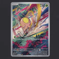 Toedscool 201/198 Scarlet & Violet Base Illustration Rare Pokemon TCG NM 🔥 - Image 1