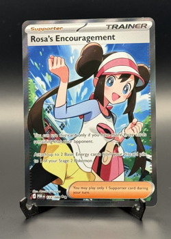 Pokemon TCG Rosa’s Encouragement Full Art 114/088 Perfect Order Ultra Rare - Image 1