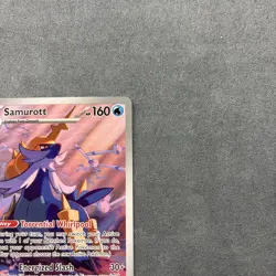 Pokemon TCG Samurott 107/086 White Flare Illustration Rare Holo Card, Pack Fresh - Image 4