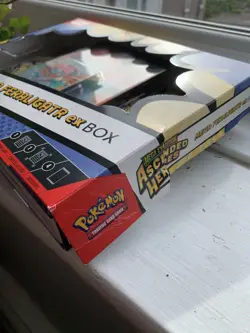 Pokemon TCG: Mega Evolution Ascended Heroes Mega Feraligatr Ex Box | Box dmg | - Image 3