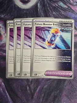 4x Future Booster Energy Capsule x4 Mixed Sets Pokemon TCG Playset - Image 1