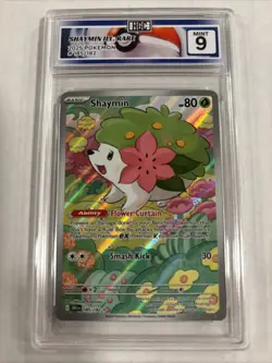 2025 Pokemon Shaymin Illustration Rare #185 HGC 9 (sb5) - Image 1