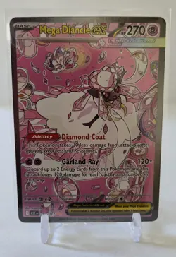 Pokemon TCG Ascended Heroes 282/217 Mega Diancie EX SIR - Image 1