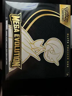 Pokemon Elite Trainer Box (ETB) Mega Evolution Gardevoir Artwork FACTORY SEALED - Image 1