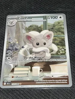 Pokemon TCG Black Bolt 153/086 Cincinno Illustration Rare - NM - Image 1