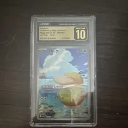 CGC Pristine 10 Psyduck Mega Dream ex Art Rare Holo Japanese 2025 199/193 - Image 1