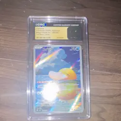 CGC Pristine 10 Psyduck Mega Dream ex Art Rare Holo Japanese 2025 199/193 - Image 4