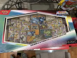 Pokemon TCG Prismatic Evolutions Lucario ex & Tyranitar ex Box English - Image 1