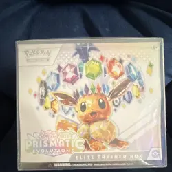 Pokemon TCG Prismatic Evolutions Elite Trainer Box - Image 1