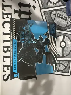 Pokemon TCG Scarlet and Violet Black Bolt Elite Trainer Box ETB Sealed - Image 1