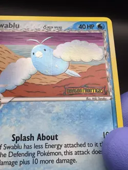 Swablu 65/101 EX Dragon Frontiers Holo 2006 Delta Species Stamped Pokemon - LP - Image 2