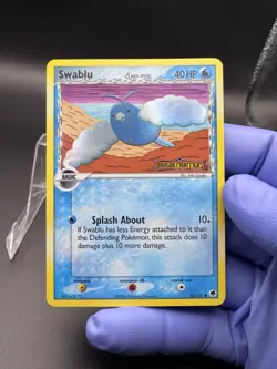 Swablu 65/101 EX Dragon Frontiers Holo 2006 Delta Species Stamped Pokemon - LP - Image 5