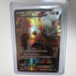 The Pokemon Company Entei EX 103/108 Dark Explorers Full Art Holo Ultra Rare - Image 1
