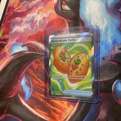 Pokemon Buddy-Buddy Poffin 167/132 ME01: Mega Evolution Ultra Rare Holo Trainer - Image 2