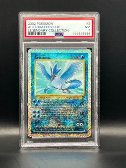 2002 Pokemon Legendary Collection- Articuno #2 Reverse Holo- PSA 7 - Image 1