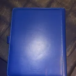 Ultra PRO Pokemon 4 Pocket Premium Snap Binder Blue Premium Leatherette Cover - Image 4