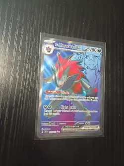 Pokemon Journey Together N's Zoroark ex 175/159 Ultra Rare Full Art Holo NM - Image 1