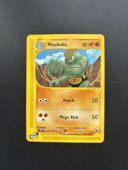 Pokemon Card Expedition Base Set Machoke 85/165 E Series Pokemon TCG - Image 1