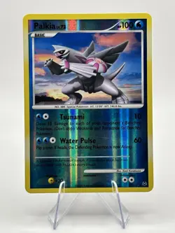 Pokemon PALKIA 37/127 Reverse Holo Rare (2009 Platinum) LP - Image 1