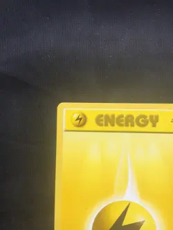 Pokemon Cards: Base Set 1st Edition Common: Lightning Energy 100/102 - Image 2