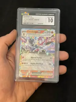 Pokemon Ceruledge ex Surging Sparks 036/191 CGC GEM MINT 10 Holo Double Rare - Image 2