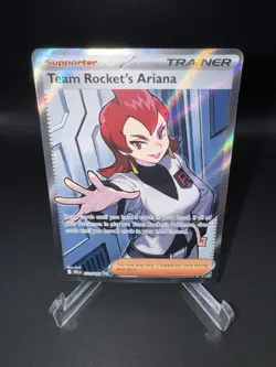 Pokemon TCG Team Rocket’s Ariana 224/182 Destined Rivals - NM - Image 1