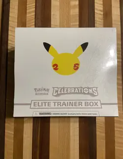 Pokemon Celebrations Elite Trainer Box ETB Sword & Shield New SEALED - Image 1