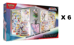 Pokemon TCG Scarlet Violet Prismatic Evolutions Premium Figure Collection Case - Image 1