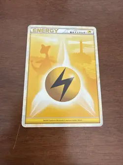 Lightning Energy Ampharos Legend L1 HGSS Japanese Pokemon Card - Image 1
