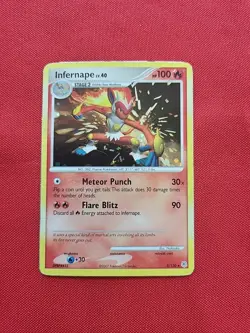 Pokemon: Infernape #5/130 Holo Rare Diamond & Pearl 2007 Vintage - HP - H33 - Image 1
