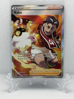 Kabu Full Art Trainer TG26/TG30 Pokemon Lost Origin Trainer Gallery - Image 1