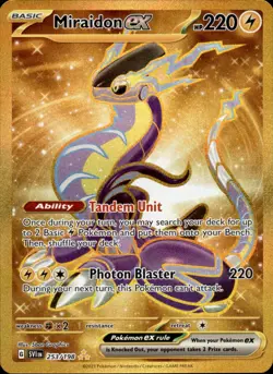 Miraidon ex - 253/198 Holo - Pokemon SV01: Scarlet & Violet Base Set - NM - Image 1