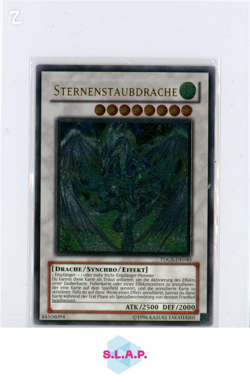 STARDUST DRAGON YU-GI-OH! TDGS-DE040 2008 GHOST RARE GERMAN - Image 1