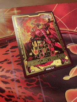 Yu-Gi-Oh! Field Center Card: Blazing Dominion Sneak Peek The Crimson King LP - Image 1