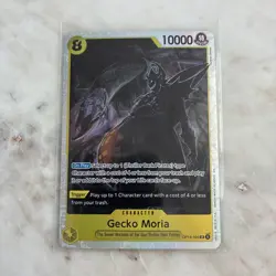 Gecko Moria SR OP14-104 One Piece The Azure Sea's Seven Foil - Image 1