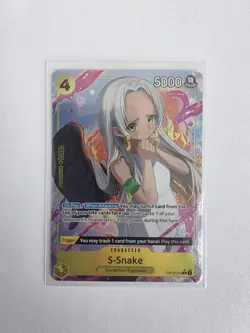 S-Snake OP13-114 Alternate Art One Piece English (Hancock Seraphim) - Image 1