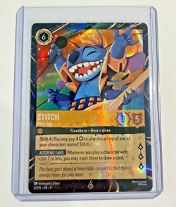 Disney Lorcana: Stitch EPCOT Park Promo Card Holo Foil - Image 2