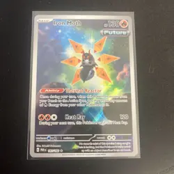 Pokemon - Iron Moth - 187/182 - SV Paradox Rift - Illustration Rare Card - Image 1