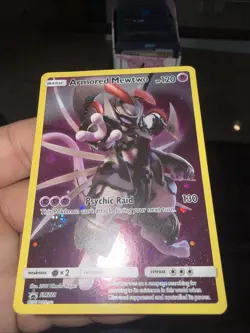 Pokemon TCG Armored Mewtwo SM228 Black Star Promo Card - Image 1