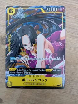 Boa Hancock P-115 P Promo Yellow Character One Piece Card Game Japanese NM/M - Image 1